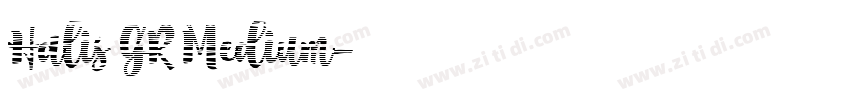 Halis GR Medium字体转换